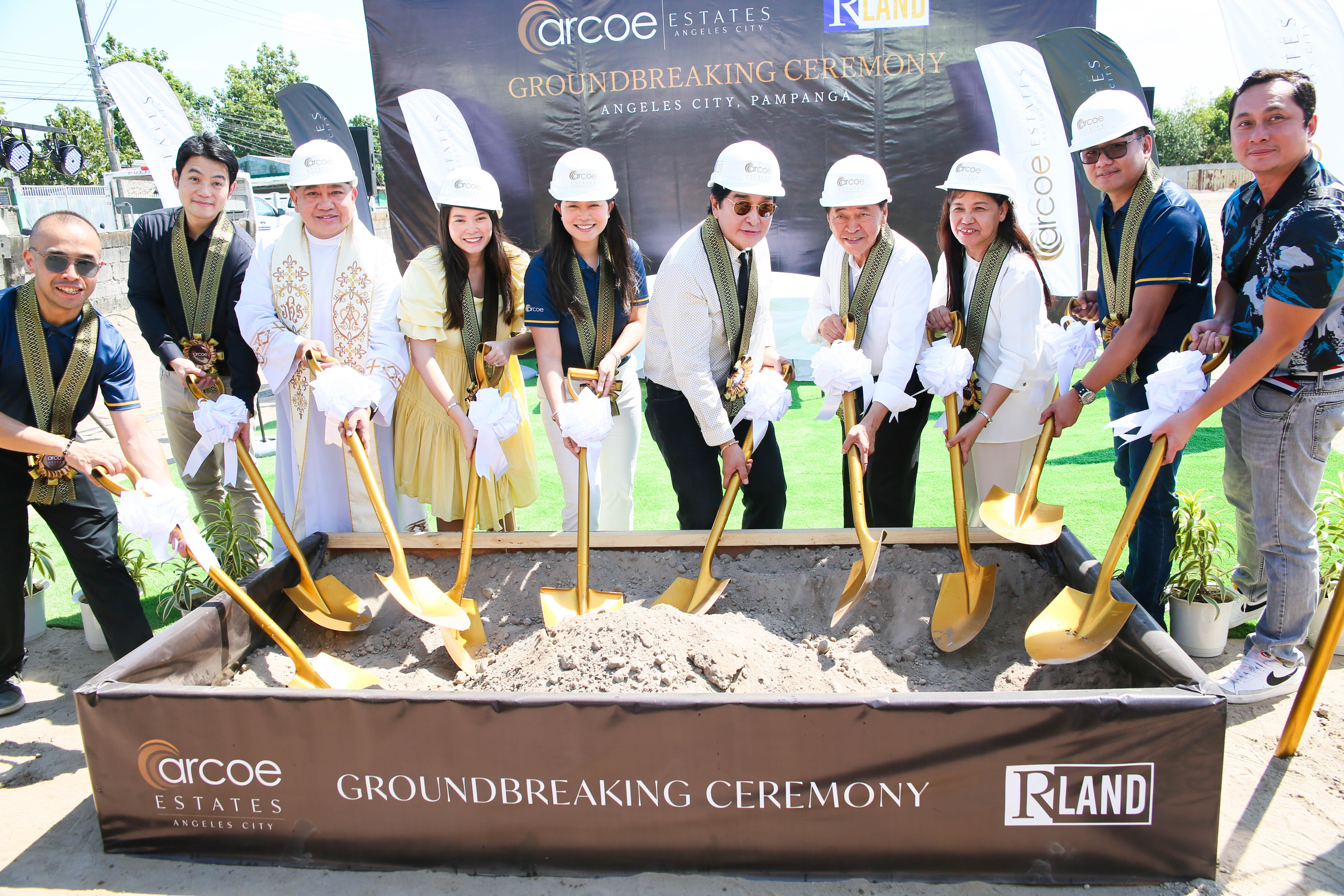 R LAND DEVELOPMENT INC. BREAKS GROUND ON ARCOE ESTATES IN ANGELES CITY